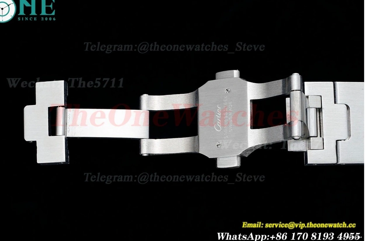 40mm Arab YG MY9015 SS Dia AMG XL Mens 100 Santos SS 0424